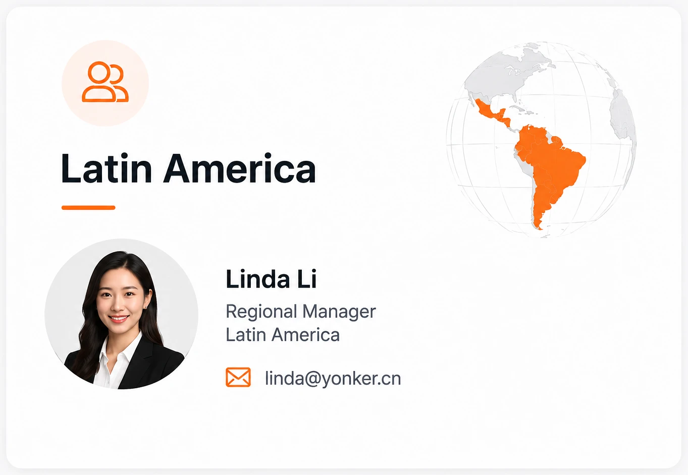 Yonker Latin America Contact