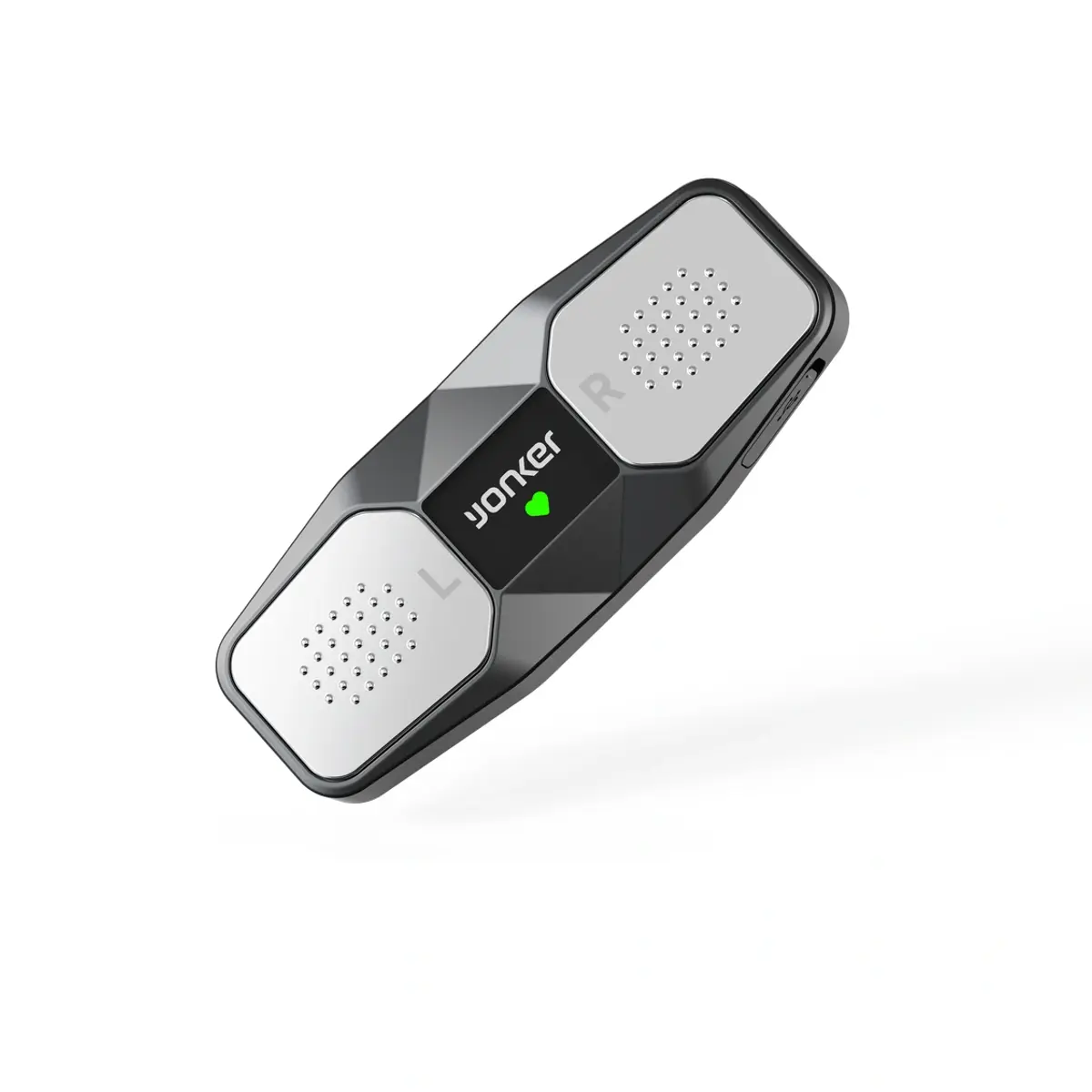 Yonker YK-ER6 Portable ECG Recorder Display and Controls