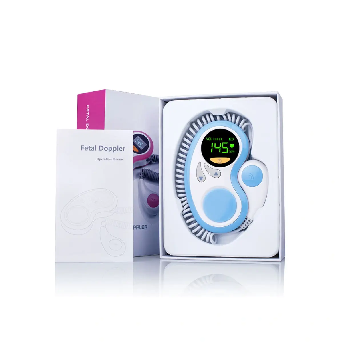 Yonker YK-90B Portable Fetal Doppler Package View
