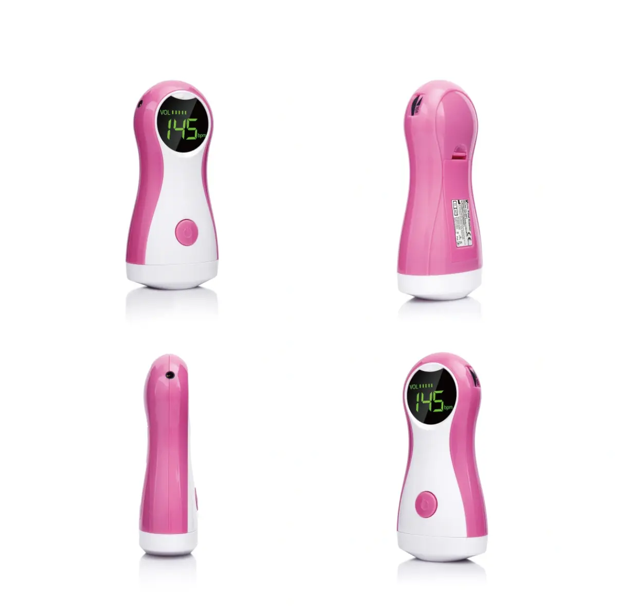 Yonker YK-90C Portable Fetal Doppler Side View