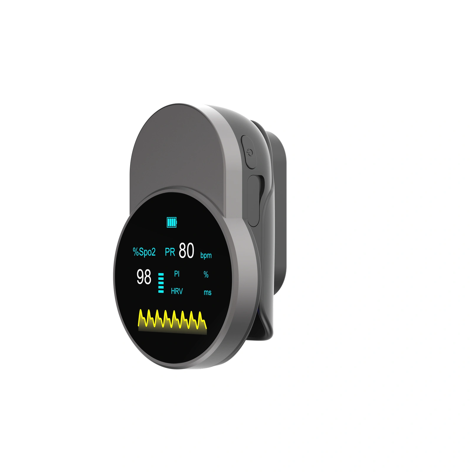 Yonker YK-67B1 Finger Pulse Oximeter Front View