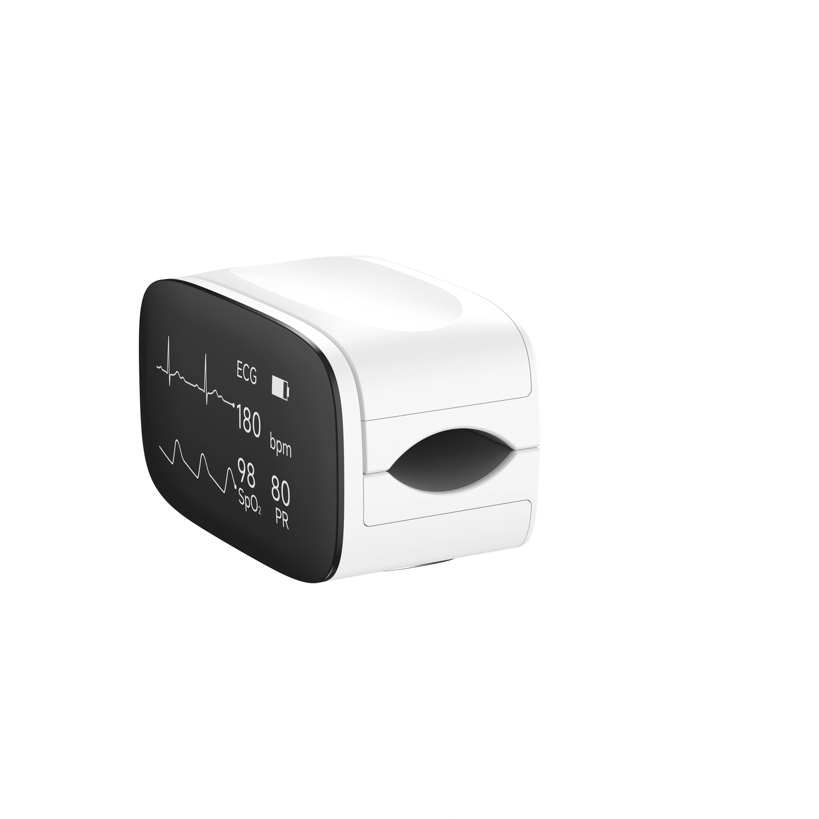 Yonker YK-68B1 Finger Pulse Oximeter Side View