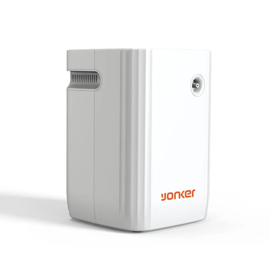 Yonker YK-OXY108 1L Home Oxygen Concentrator Side View