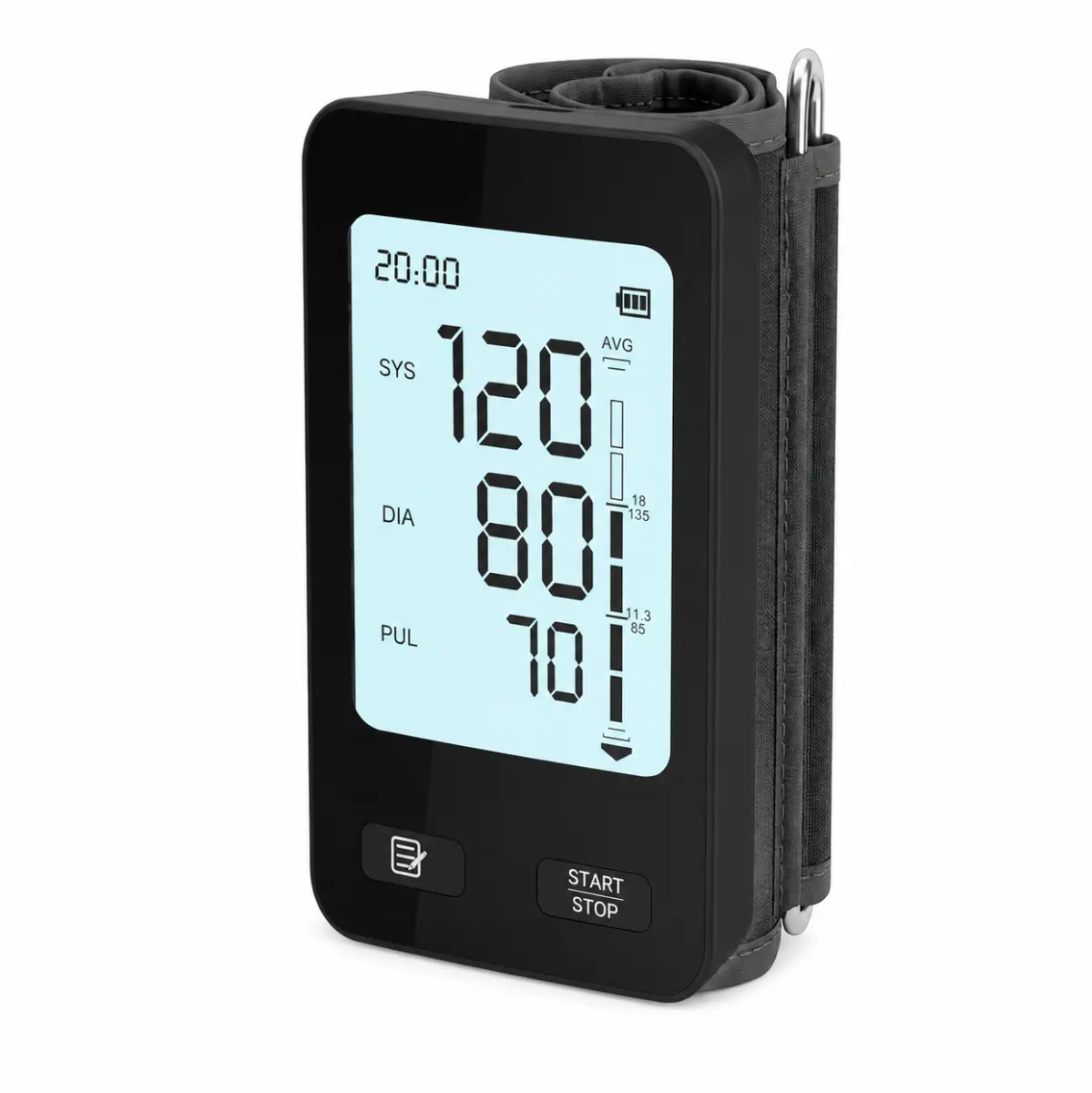 Yonker YK-IBPA6 Upper Arm Blood Pressure Monitor Side View
