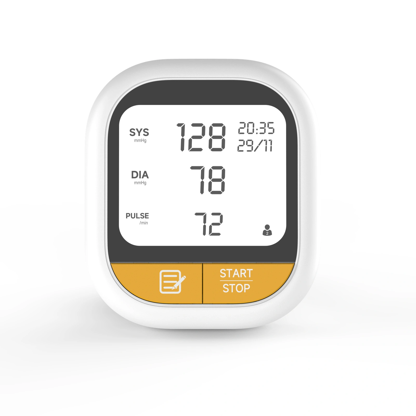Yonker YK-BPW7 Wrist Blood Pressure Monitor Front View